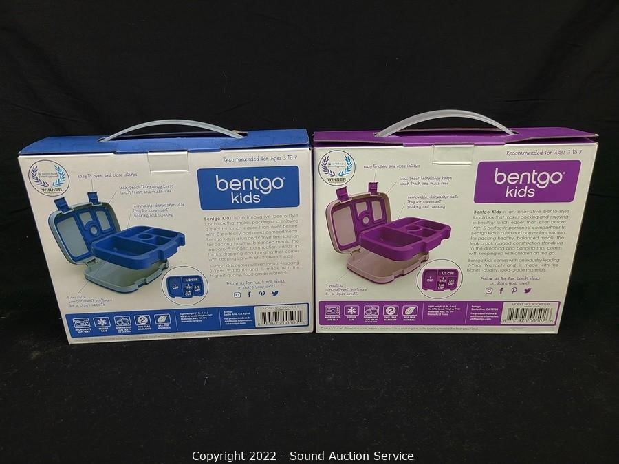 Sound Auction Service - Auction: 09/27/22 SAS & Others Online Auction ITEM:  Bentgo Glass Grey Leak-Proof Salad Container