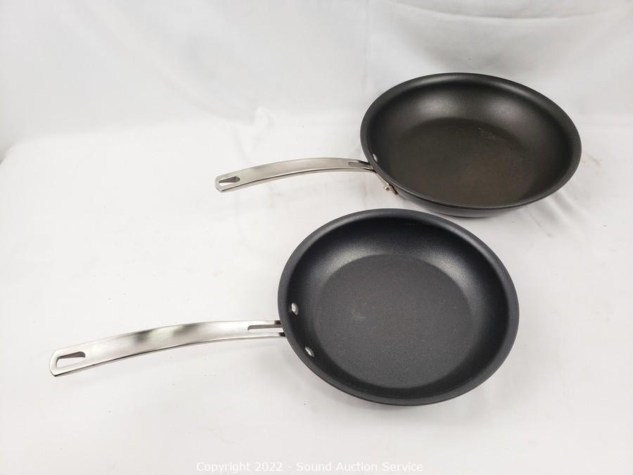 Sound Auction Service - Auction: 12/29/22 SAS Trolson, White Online Auction  ITEM: 12pc Kirkland Hard Anodized Non-Stick Cookware