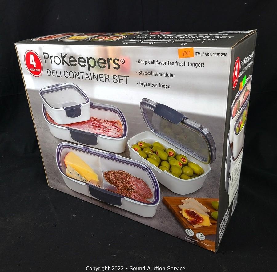 4pk ProKeeper Fresh Produce Keeper Set - Sierra Auction Management Inc
