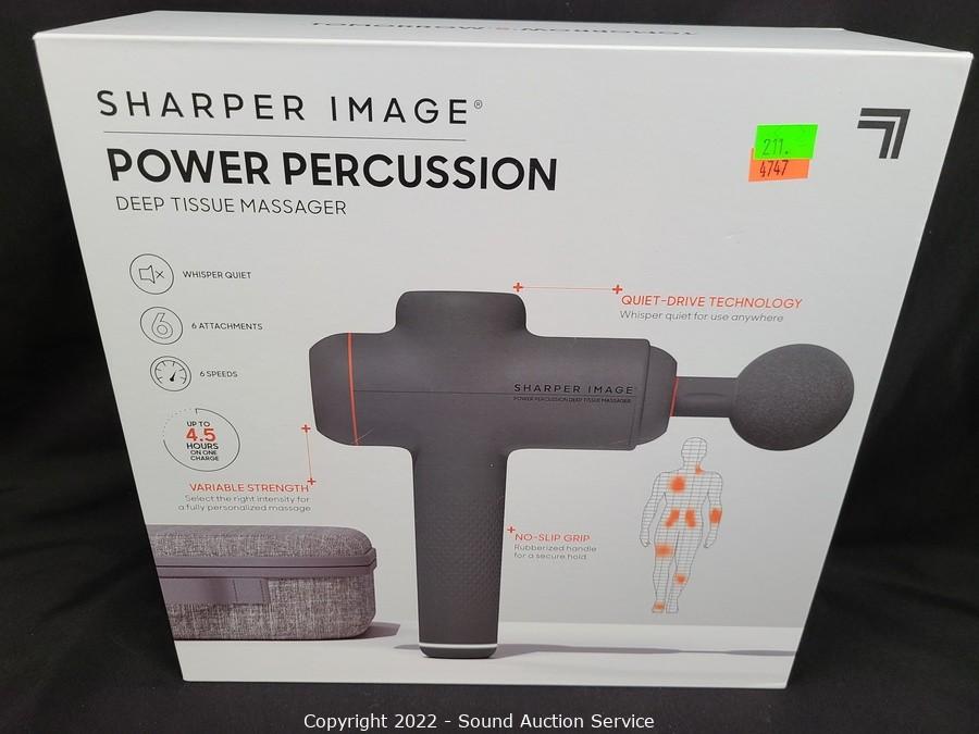 Sharper Image Deep-Tissue Rechargeable Massager