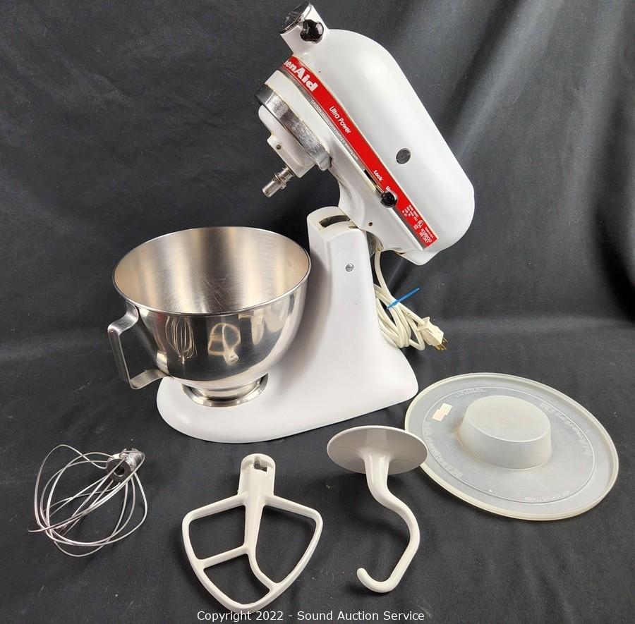 Sold at Auction: KITCHENAID KSM90 300 WATT MIXER