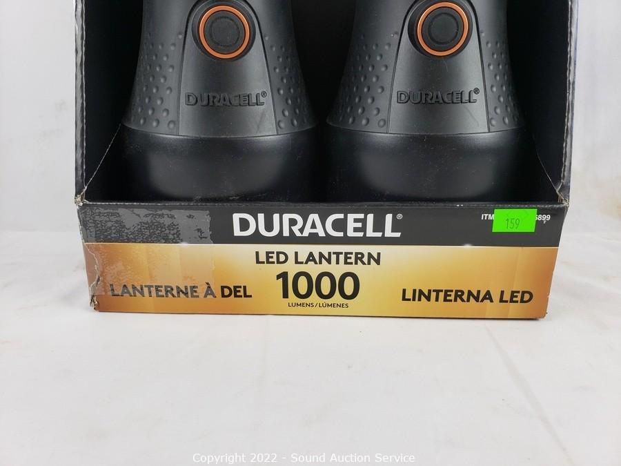 Duracell 2 pack LED Lanterns - Matthews Auctioneers
