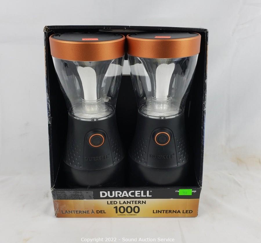 Duracell pack of 2 LED lantern 1000 - Lil Dusty Online Auctions - All  Estate Services, LLC