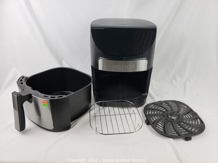 Sound Auction Service - Auction: 12/06/23 SAS Industrial, Tools, Household  Online Auction ITEM: Gourmia Smokeless Grill, Griddle & Air Fryer
