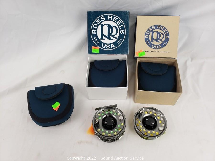 Sound Auction Service - Auction: 12/15/22 SAS Tools & Household Online  Auction ITEM: Ross Reels Cla 3 Grey Mist Fly Reel w/Spool