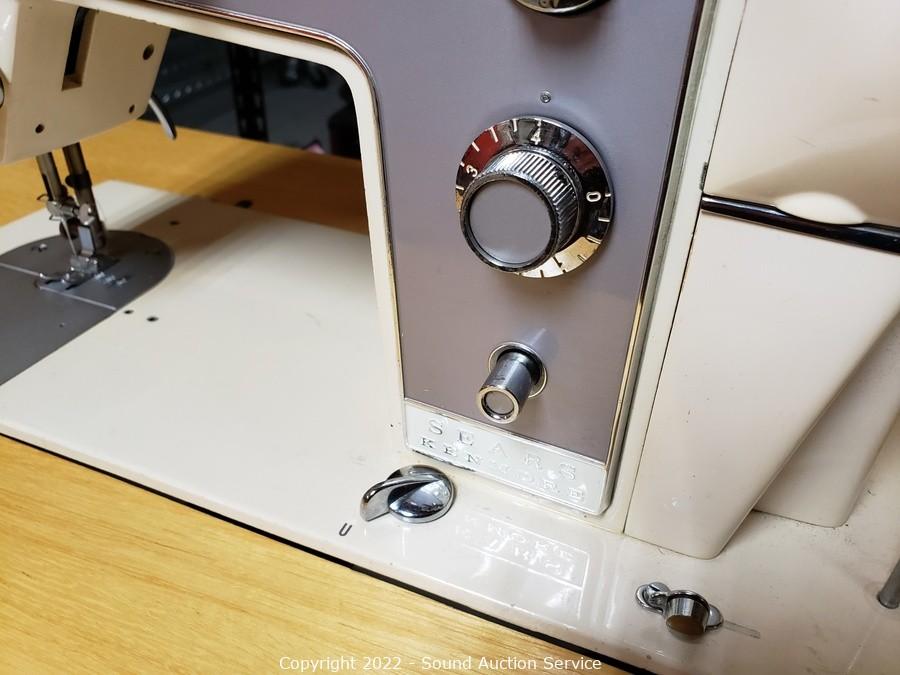 Kenmore sewing machine-works - Lil Dusty Online Auctions - All