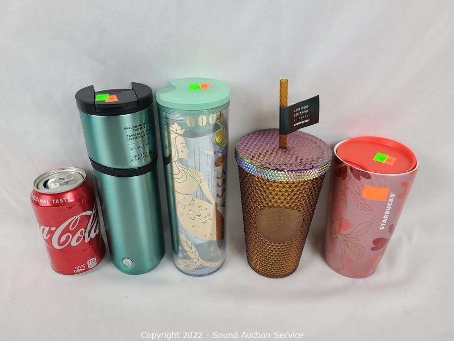 Sound Auction Service - Auction: 09/27/22 SAS Online Auction ITEM: 2 High  Sierra Travel Tumblers w/Straws & Lids