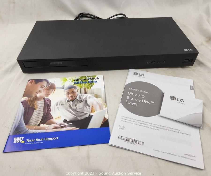 LG Ultra HD Blu-ray Disc Player Owner's Manual