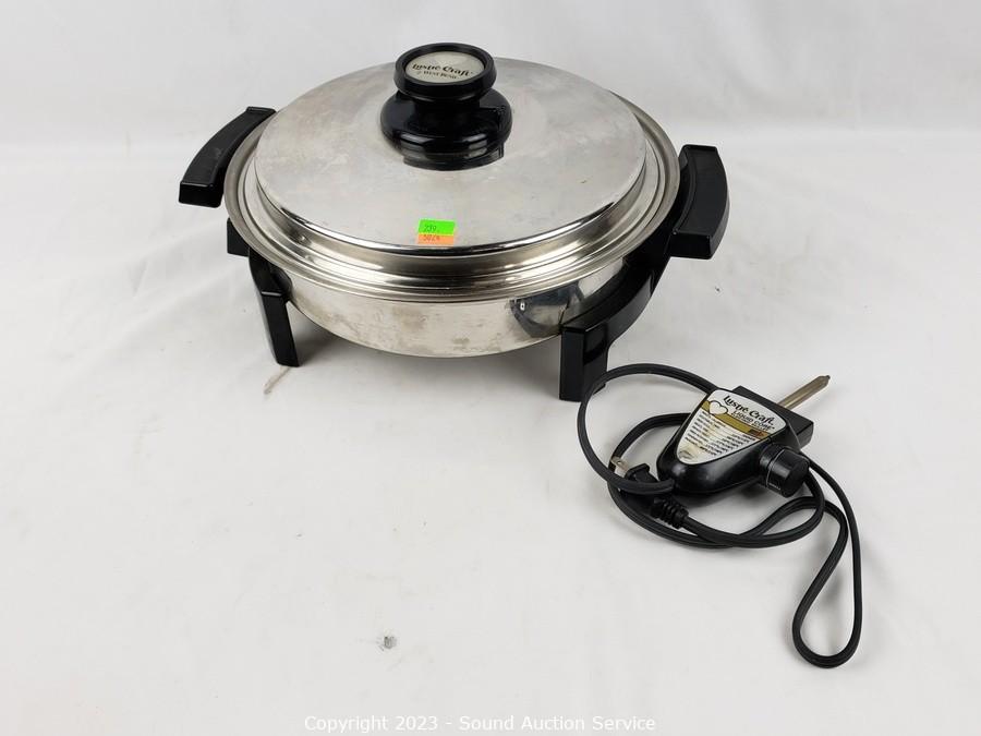 Sound Auction Service - Auction: 01/31/22 Blodget & Others Online Auction  ITEM: Westbend Elec. Can Opener & Cuisinart Elec Skillet