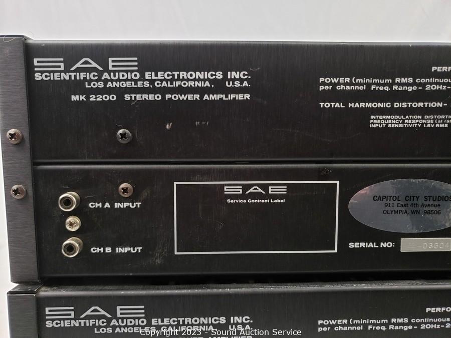 Sound Auction Service - Auction: 10/21/23 SAS Warnock, Cantero Online  Auction ITEM: Airline Solid State Stereo Tape Recorder