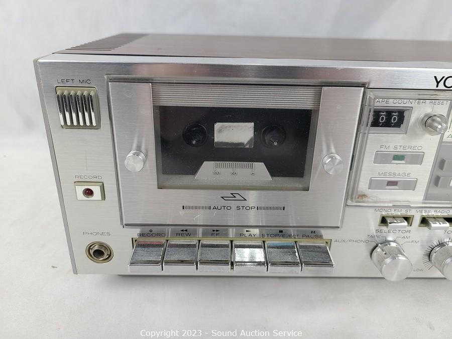 Sound Auction Service - Auction: 10/21/23 SAS Warnock, Cantero Online  Auction ITEM: Airline Solid State Stereo Tape Recorder