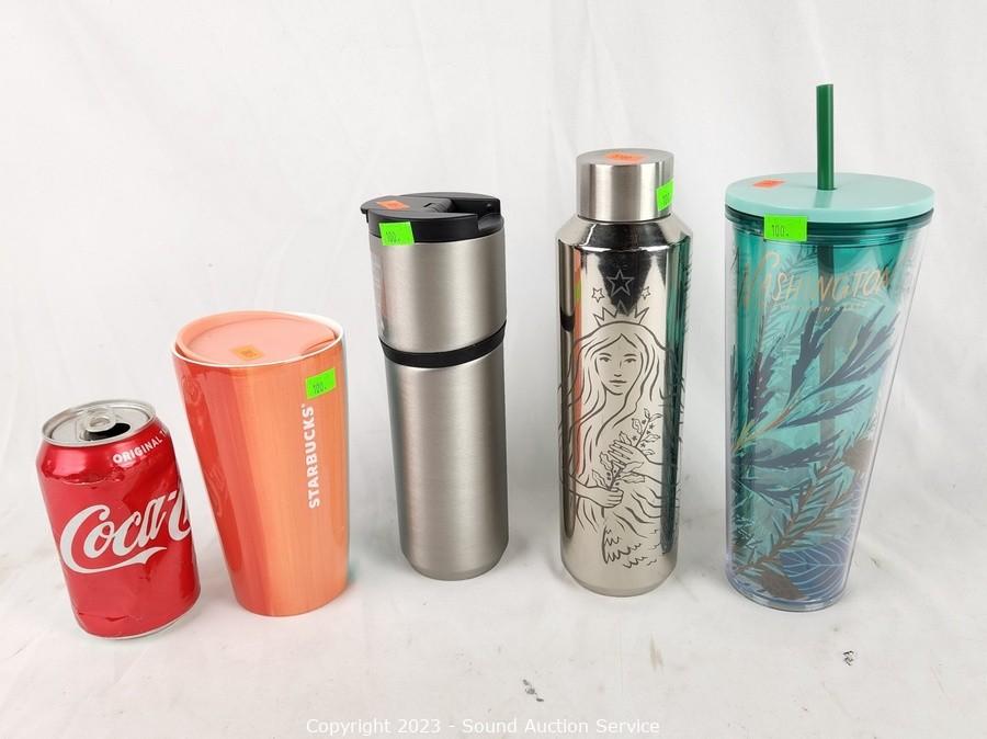 Sound Auction Service - Auction: 09/27/22 SAS Online Auction ITEM: 2 High  Sierra Travel Tumblers w/Straws & Lids