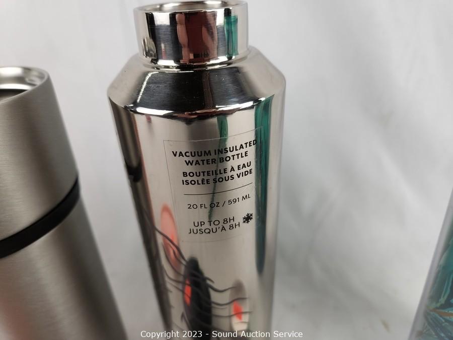 Sound Auction Service - Auction: 05/05/23 SAS Tools, Furniture, Automotive  Online Auction ITEM: 2 Thermoflask 24oz Vacuum Insulated Travel Bottles