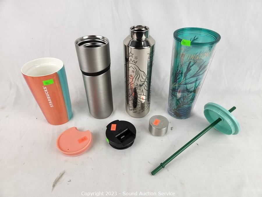 Sound Auction Service - Auction: 09/27/22 SAS Online Auction ITEM: 2 High  Sierra Travel Tumblers w/Straws & Lids