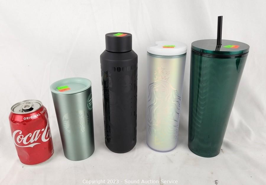 Sound Auction Service - Auction: 09/27/22 SAS Online Auction ITEM: 2 High  Sierra Travel Tumblers w/Straws & Lids