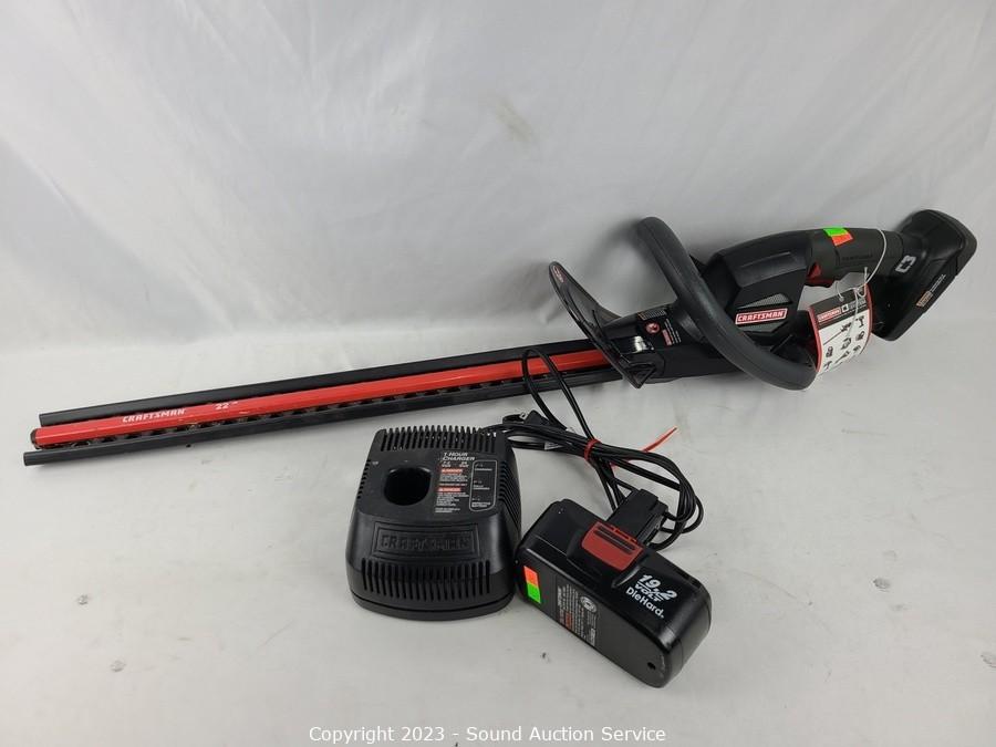 Craftsman 19.2 hedge discount trimmer