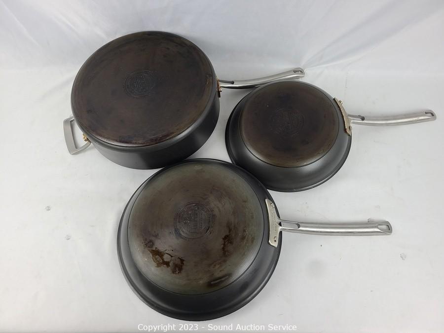 Sound Auction Service - Auction: 08/04/21 Paulsen, Cacuzzi & Others Online  Auction ITEM: NuWave Induction Cookware Set & Green Pan Skillets