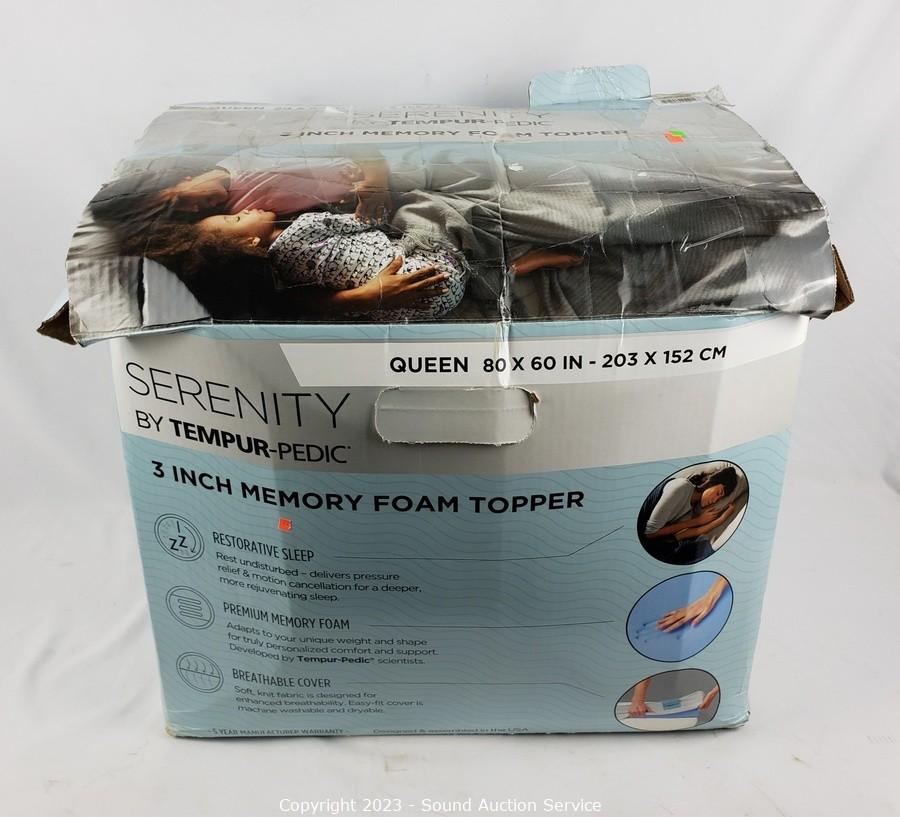 Serenity by Tempur-Pedic 3 Inch Mattress Topper