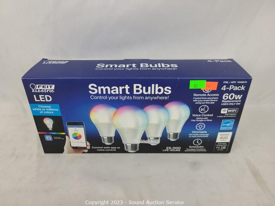 FEIT WiFi Smart Bulbs 4-pack - Devices & Integrations - SmartThings  Community