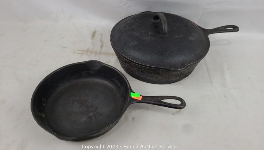 Great Saute Skillet Wagner Ware 5 Cast Iron Skillet With -  in 2023