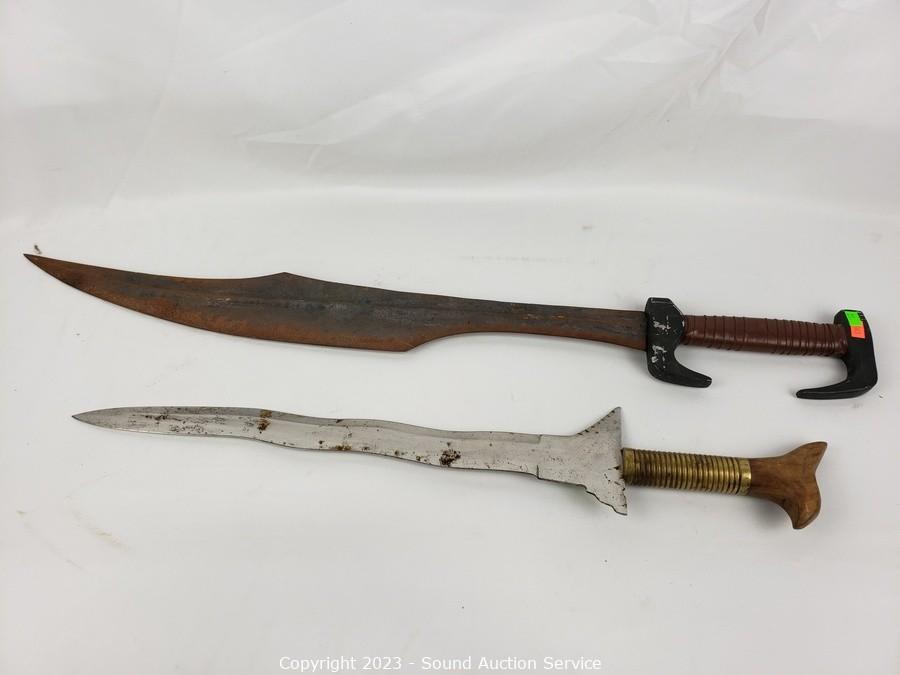 Sound Auction Service - Auction: 03/09/23 SAS Raak, DiMarco Online Auction  ITEM: Pair of Decorative Swords