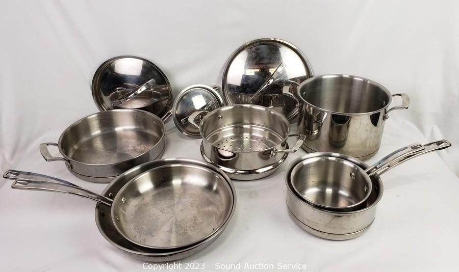 Sold at Auction: Kirkland Pots And Pans