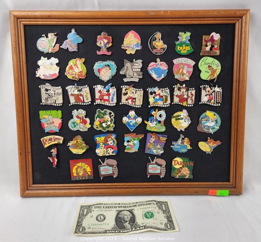 Sold at Auction: Assorted Disney pins
