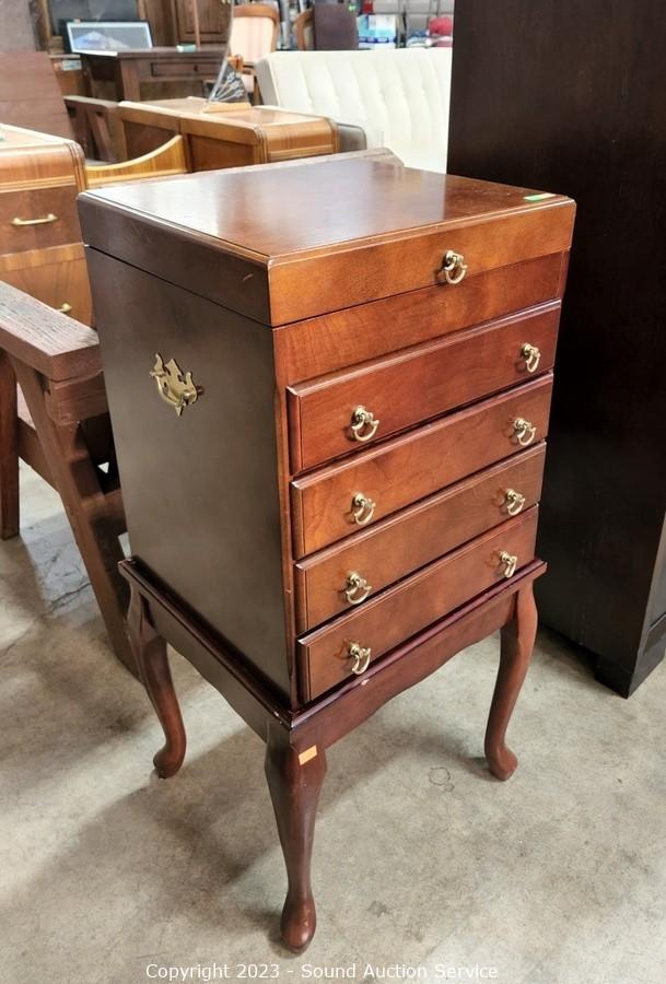 Cherry Silverware Chest