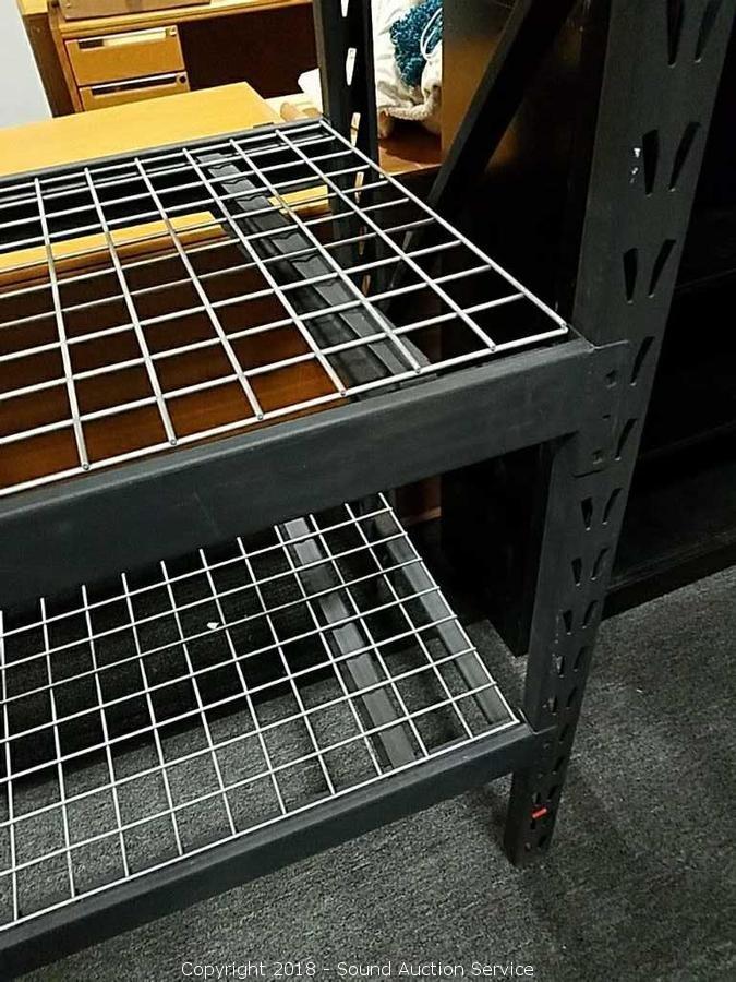 Sound Auction Service - Auction: 9/12/17 Multi-Estate Auction ITEM: Gorilla  Rack Shelving Unit