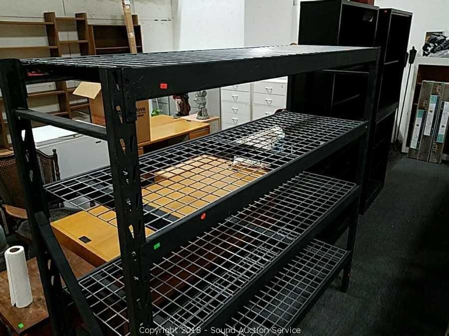 Sound Auction Service - Auction: 9/12/17 Multi-Estate Auction ITEM: Gorilla  Rack Shelving Unit