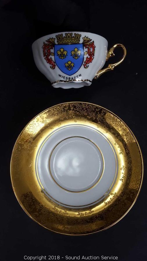 Sound Auction Service - Auction: 4/05/18 Tea Cups, Fine China 