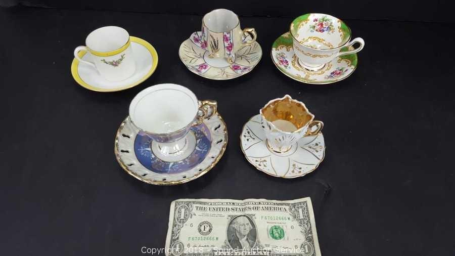 Sound Auction Service - Auction: 4/05/18 Tea Cups, Fine China 