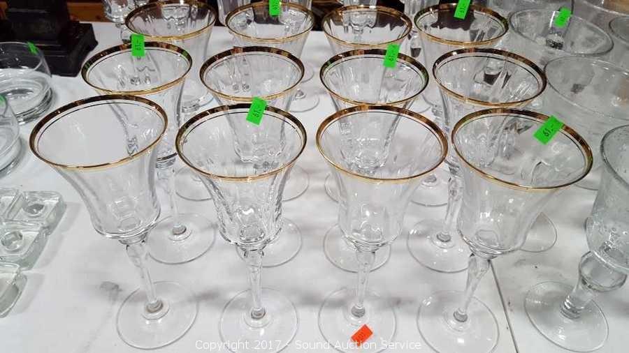 Sold at Auction: Group Of Mikasa Martini Glasses