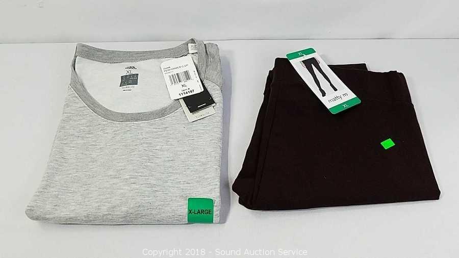 Sound Auction Service - Auction: 04/17/18 Rau Photography & Home  Furnishings Auction ITEM: Ladies Maddy M Leggings & Adidas Top - XL