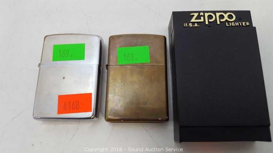 Sound Auction Service - Auction: 4/24/18 Zippo Collection 