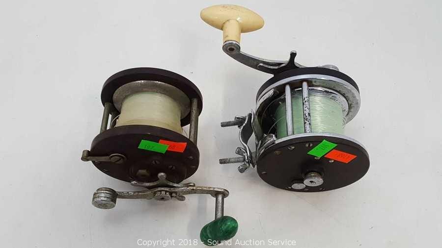 Sound Auction Service - Auction: 4/24/18 Zippo Collection, Communications,  Home Furnishings & Store Returns Auction ITEM: Penn #85 & Ocean City #2  Fishing Reels