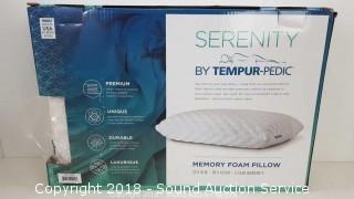 Tempur Pedic Serenity Memory Foam Pillow