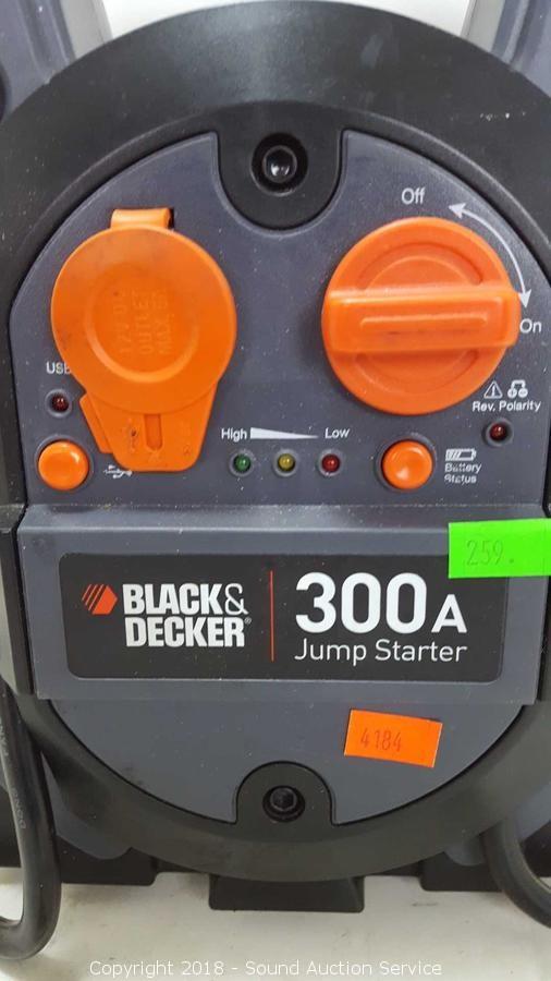 Sound Auction Service - Auction: 05/29/18 Tools & Home Improvement Auction  ITEM: *Black & Decker -16Amp Battery Charger/Maintainer