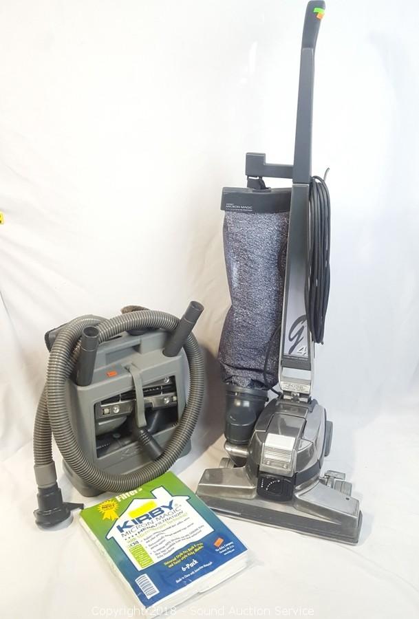 KIRBY VACUUM CLEANER G4 PREOWNED. IN GOOD WORKING CONDITION SEE  DESCRIPTION.