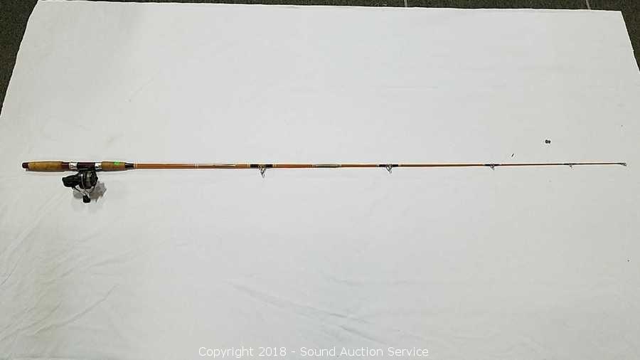 Sold at Auction: 6 vintage fishing poles