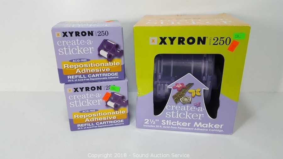 Xyron Create-a-Sticker Maker with Permanent Adhesive Cartridge