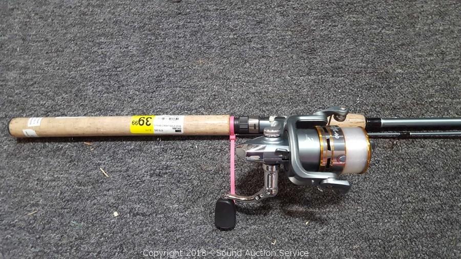 Sound Auction Service - Auction: 08/02/18 Hunting, Fishing & Outdoors  Auction ITEM: NWT Okuma Rox 8.5ft 2pc. Casting Rod & Reel