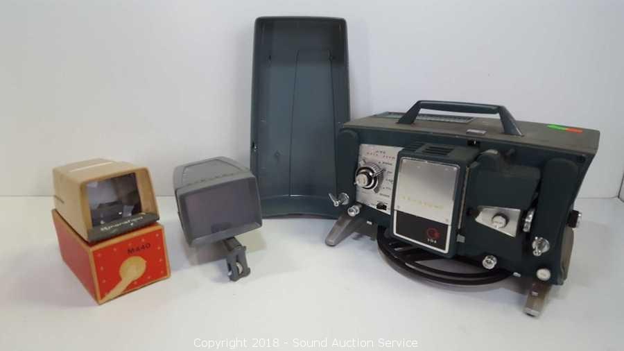 Sound Auction Service - Auction: 08/07/18 Minerals & More Auction ITEM:  Keystone 8mm Auto Zoom Reel to Reel Player