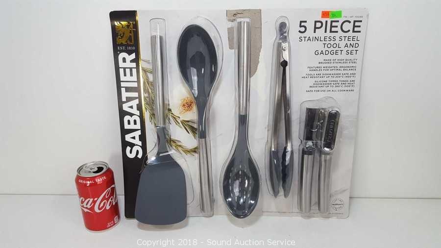 Sabatier 5pc Stainless Steel Kitchen Tool and Gadget Set - Curacao