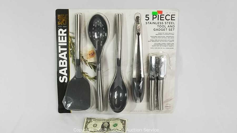 Sabatier 5pc Stainless Steel Kitchen Tool and Gadget Set - Curacao