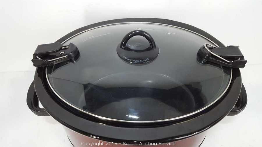 Sound Auction Service - Auction: 03/18/21 Gargiso, Hobbs & Others Online  Auction ITEM: Crockpot 7qt Digital Slow Cooker