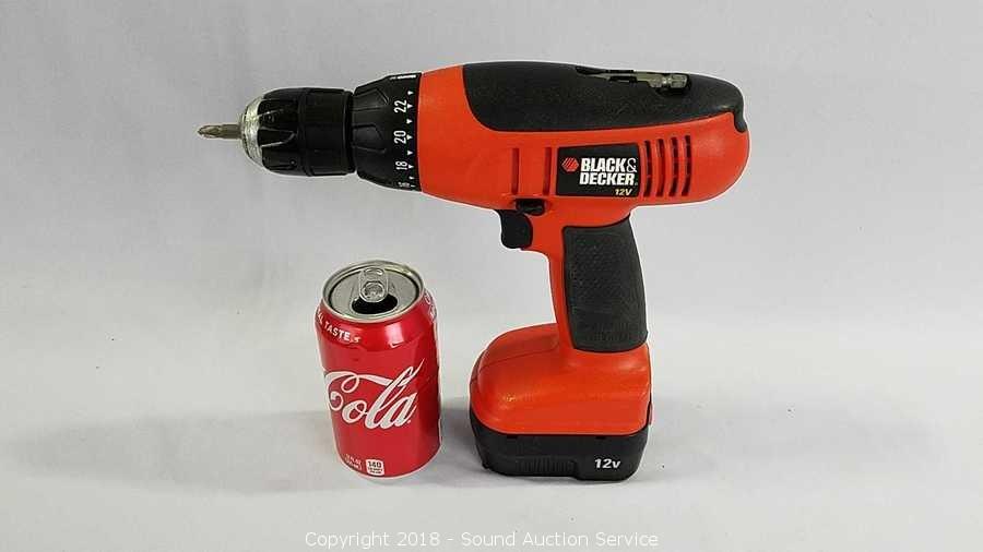 Sold at Auction: Black and Decker Firestorm 12v Cordless drill