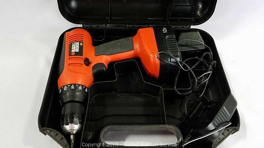 Black & Decker Firestorm Drill, Quick Clamp and Sander With Battery, Case  and Charger - Roller Auctions