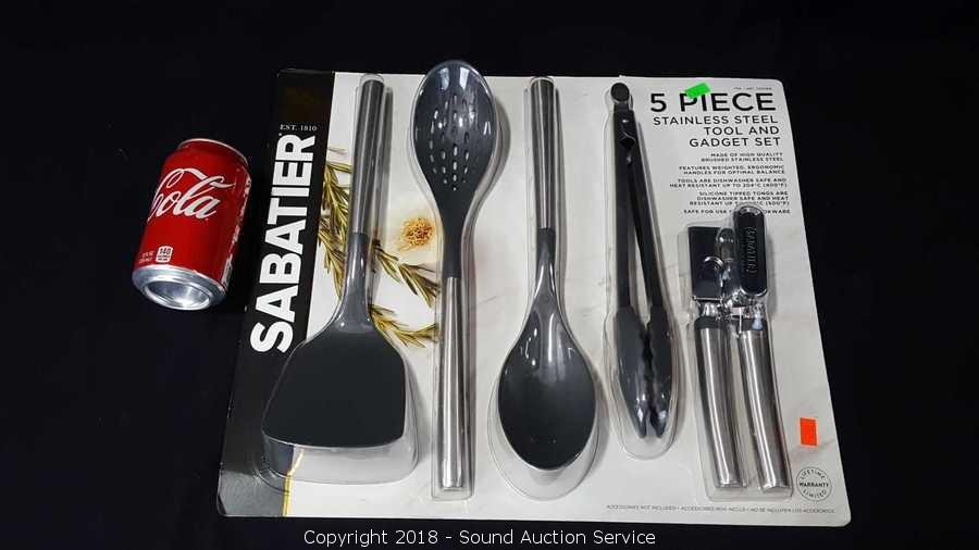 Sabatier 5pc Stainless Steel Kitchen Tool and Gadget Set - Curacao