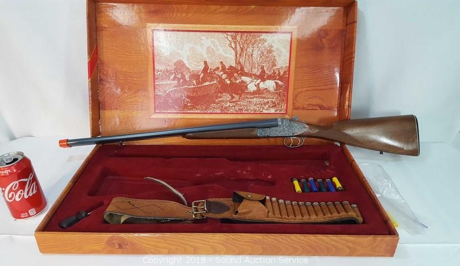 Edison MonteCarlo Toy Double Barrel Shotgun Upland Hunter 